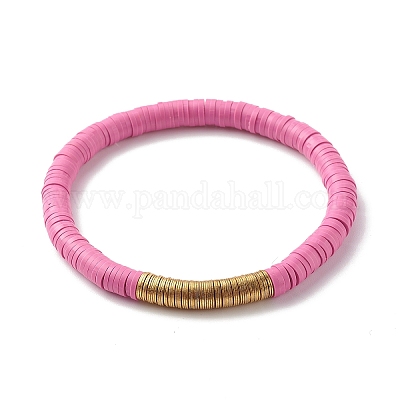 14 Set Di Braccialetti Elastici Da Surfista Fatti A Mano In Argilla Polimerica A 14 Colori Braccialetti Preppy Con Perline Di Ematite Sintetica Da Donna Colore Misto
