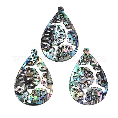 Подвески из акриловых ракушек OACR-B039-03-1