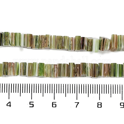 Бусы лэмпворк ручной работы LAMP-Q037-02B-15-1