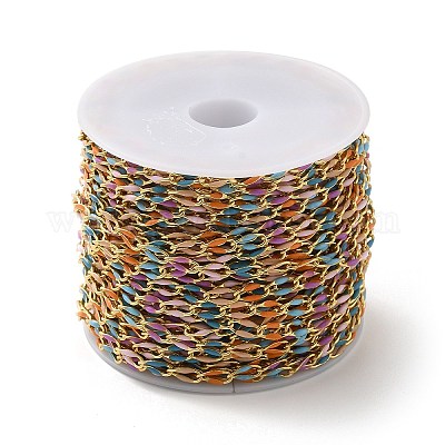 Латунные эмалированные цепочки для бордюров CHC-C003-13G-12-1