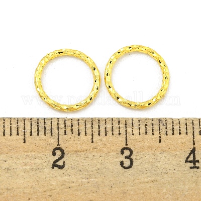 Латунные соединительные колечки KK-K382-01G-1