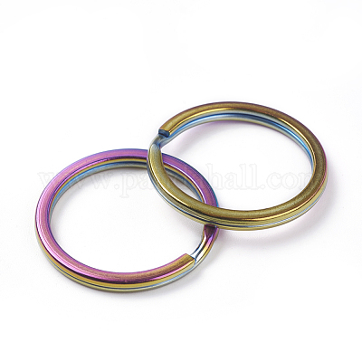 Ионное покрытие (ip) 304 нержавеющая сталь разъемные брелоки STAS-L216-09A-1