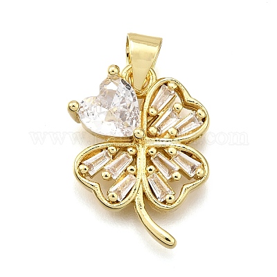 Стойки обшивки латунь микро проложить Циркон подвеску KK-K401-83G-1