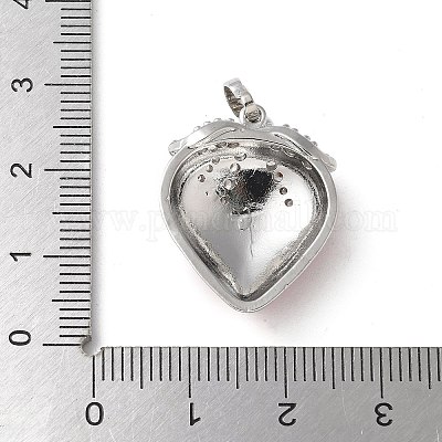 Латунные микро проложить кубического циркония подвески KK-P290-62P-1