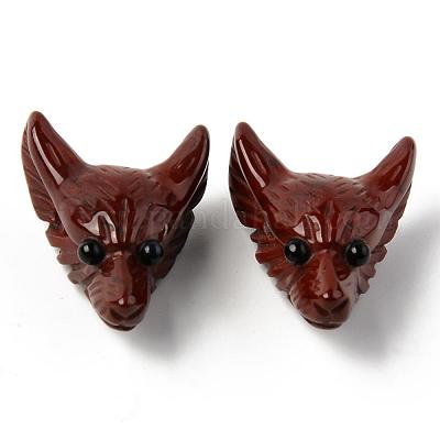 Природные красной яшмы подвески G-R478-06A-03-1