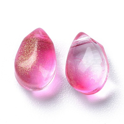 Прозрачные стеклянные амулеты GGLA-M004-05B-04-1