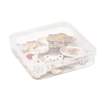 28шт 11 стиля подвески из сплава с эмалью ENAM-FS0003-17-1