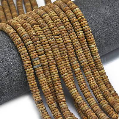 Нити бусин из матового натурального родохрозита G-K389-C02-01-1