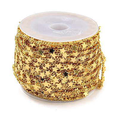 Латунные цепные цепи AJEW-Z028-06B-1