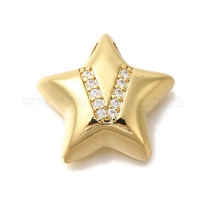 Стойки обшивки латунь микро проложить Циркон подвеску KK-I722-05G-V-1