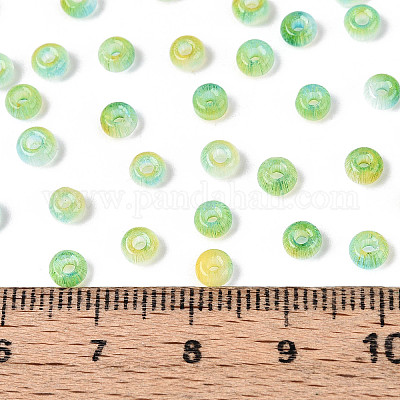 Имитация кошачьего глаза стеклянные бусины SEED-N007-31G-1