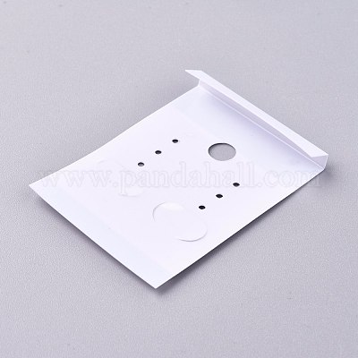 Пластиковые карты дисплея ювелирных изделий DIY-K032-11-1