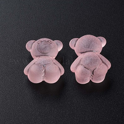 Прозрачные акриловые бусины&nbsp;MACR-S373-80-D10-1