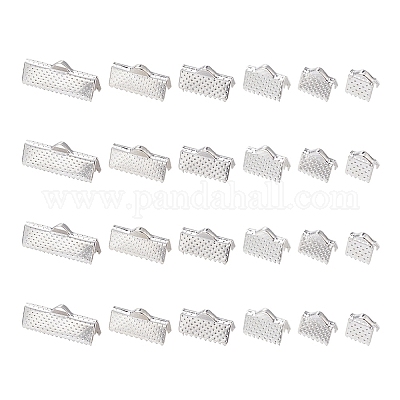 120 шт. 6 стиля обжимные концы железной ленты IFIN-YW0003-22-1