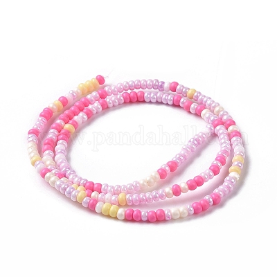 Brins de perles de verre&nbsp;LAMP-B021-04D-1