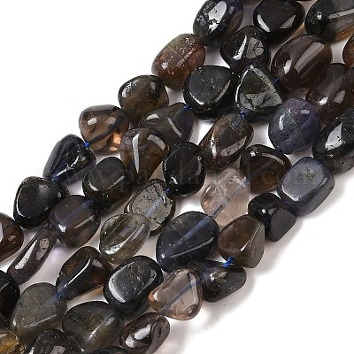 Нити из натурального иолита / кордиерита / дихроита G-A284-A02-02-1