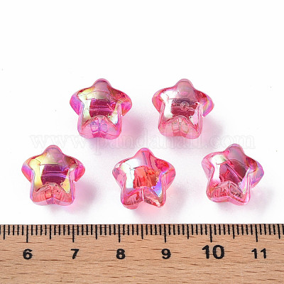 Прозрачные акриловые пуговицы с 1 отверстием MACR-S373-129-C-1