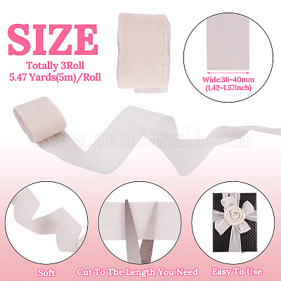 3 рулон бахромчатой полиэстеровой ленты OCOR-TA0002-97D-1