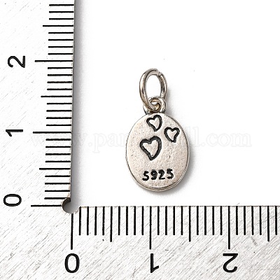 925 подвеска из серебра [925] пробы STER-P070-04AS-1