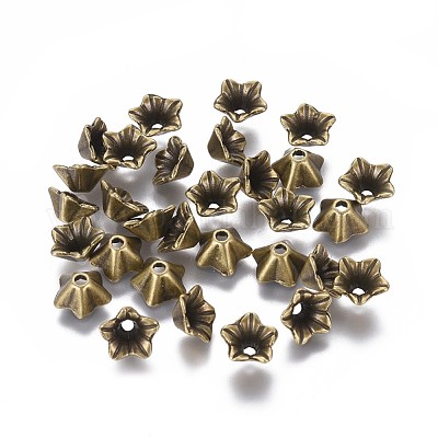 Тибетском стиле сплав шарик крышки K08T9072-1