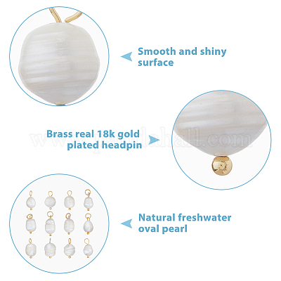 Подвески из натурального культивированного пресноводного жемчуга FIND-FI0001-18B-1