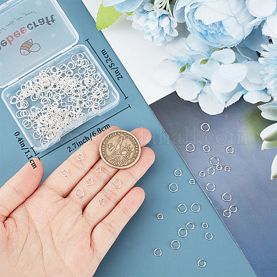 300 шт. 3 стиля соединительных колец из нержавеющей стали 304 STAS-BBC0004-97-1