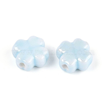 Фарфоровые бусины ручной работы PORC-Z001-01E-01-1