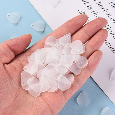 Прозрачные матовые акриловые подвески MACR-S371-09A-701-1