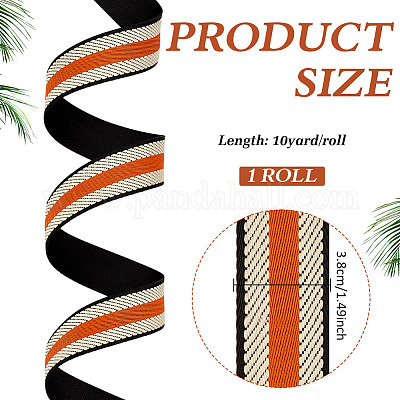 Полиэстер Grosgrain ленты&nbsp;OCOR-WH0105-091A-1