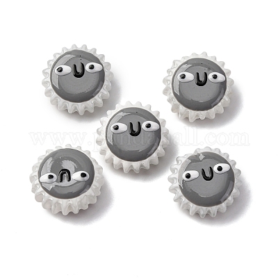 Бусины из стеклянной эмали LAMP-Q045-01A-1