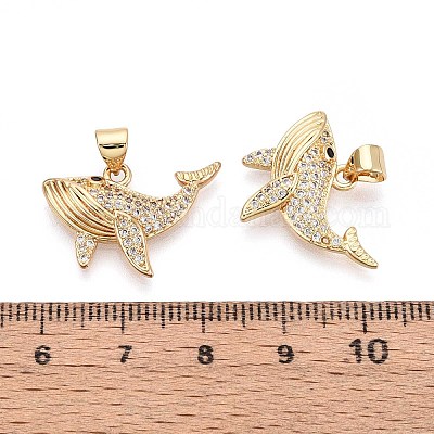 Латунные микро проложить кубического циркония подвески KK-T071-86G-1