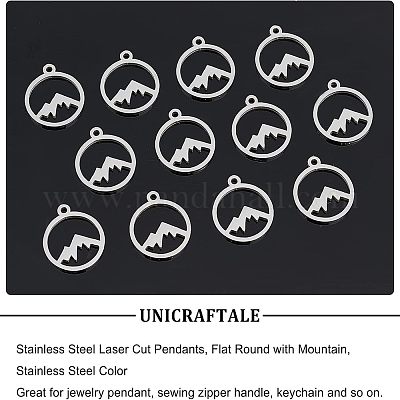 30 шт. подвески из нержавеющей стали 201 STAS-UN0034-41-1