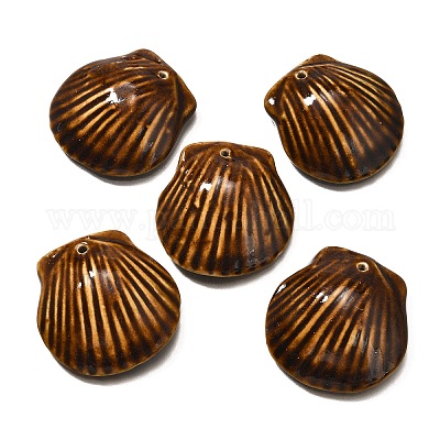 Фарфора ручной работы подвески PORC-O003-01B-09-1