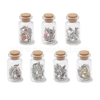 7 шт. натуральные драгоценные камни AJEW-JD00018-1