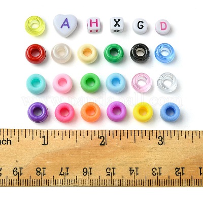 Набор переливающихся пластиковых перламутровых бусин FIND-FS0002-35-1