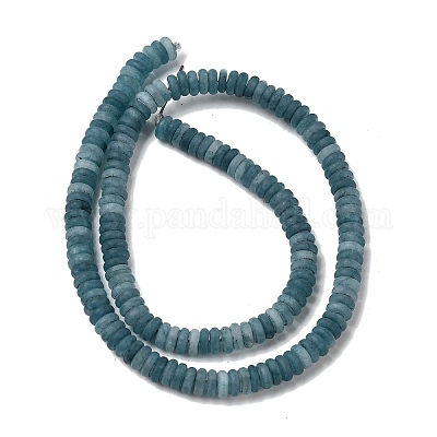 Нити бусин из натурального белого нефрита G-K389-C43-01A-01-1