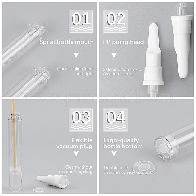 Пластиковые прозрачные бутылки Дьюара MRMJ-BC0002-30A-1