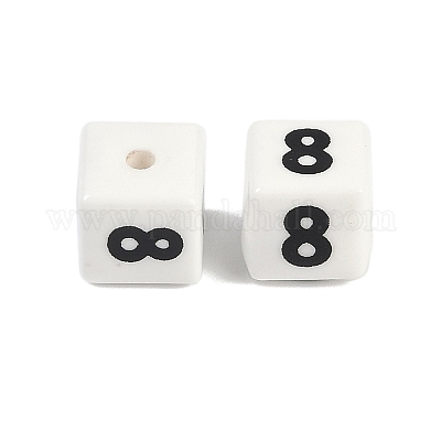 Фарфоровые бусины ручной работы PORC-R003-07-08-1