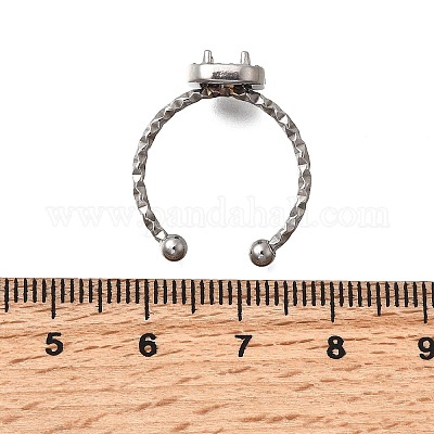 Квадратные регулируемые манжетные кольца из нержавеющей стали 304 STAS-H237-02D-P-1