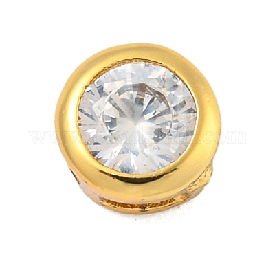 Латунная бусина с покрытием стойки KK-P277-55B-1