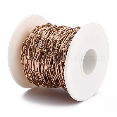 Ионное покрытие (ip) 304 нержавеющая сталь скрепки цепи CHS-O010-01RG-1