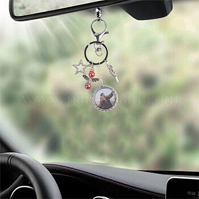 100 шт. 2 стиля железных подвесок-кабошонов FIND-DR0001-44-1