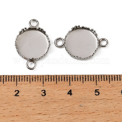 Оправы для кабошонов из нержавеющей стали 304 STAS-NH0003-01P-1