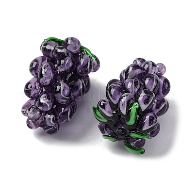 Фруктовая серия бусины ручной работы лэмпворк LAMP-R003-04D-1