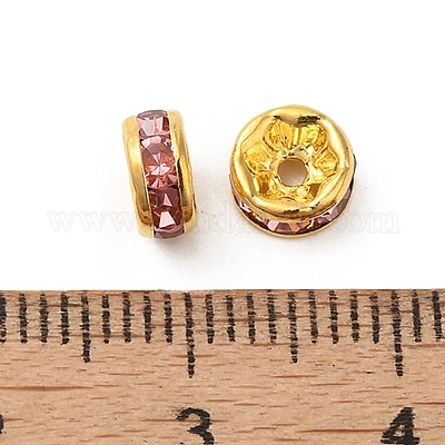 Латунь марки А горный хрусталь Spacer бисер RSB036NF-07G-1