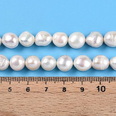 Нити из натурального культивированного пресноводного жемчуга PEAR-G007-14-01-1