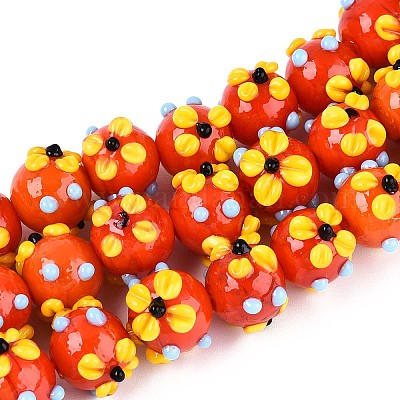 Бусины лэмпворк  LAMP-ZX003-14-03-1