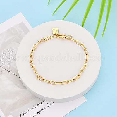 Браслеты-цепочки из латуни для женщин BJEW-N032-07C-G-1