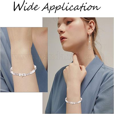 100 шт. трубчатые бусины из нержавеющей стали 304 STAS-UN0026-30-1