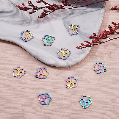 201 брелок для домашних животных из нержавеющей стали STAS-SZ0001-71-1